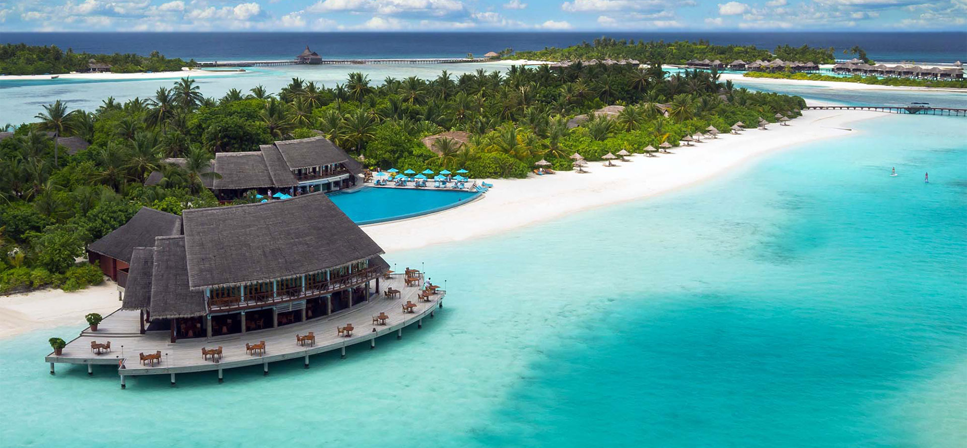 Resort in Tahiti and Maldives.