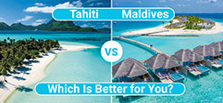 Tahiti vs Maldives.