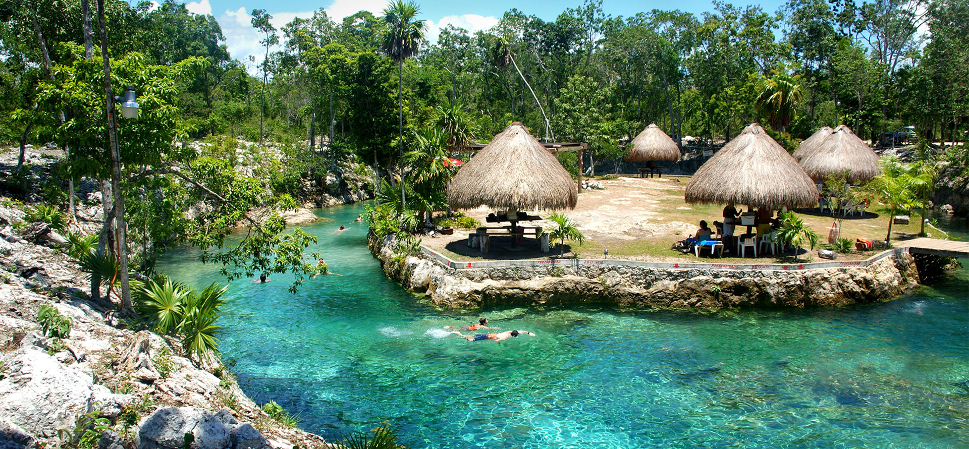 Tulum all inclusive family resort bungalows.