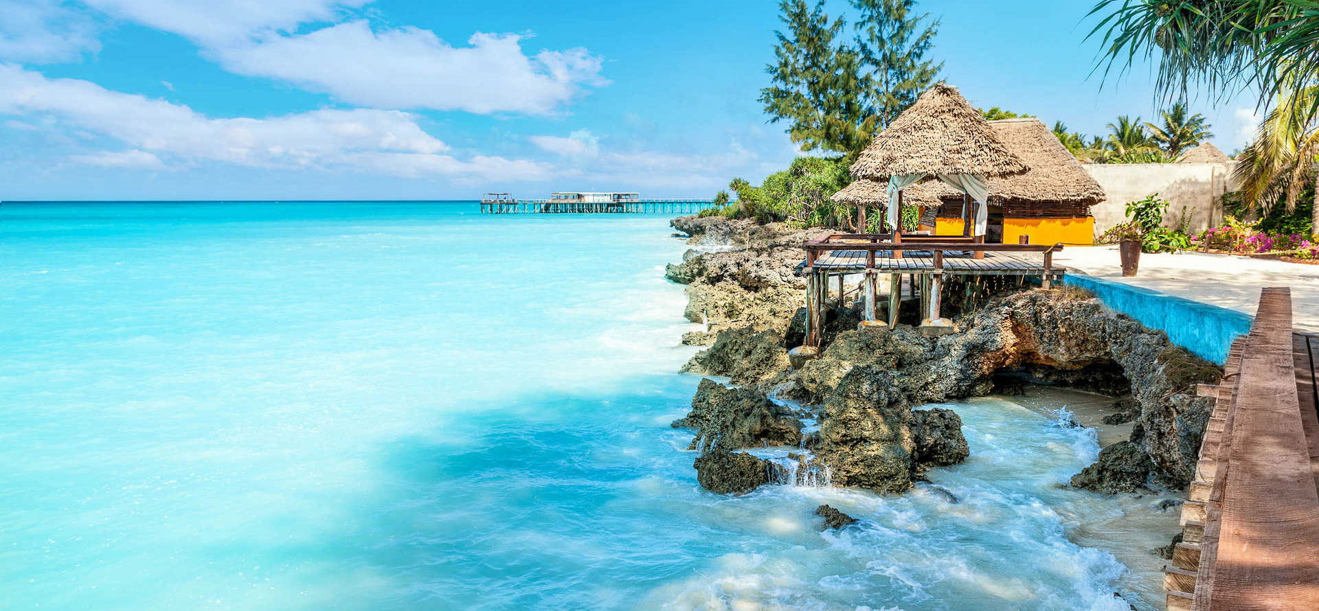 Resort in Zanzibar.