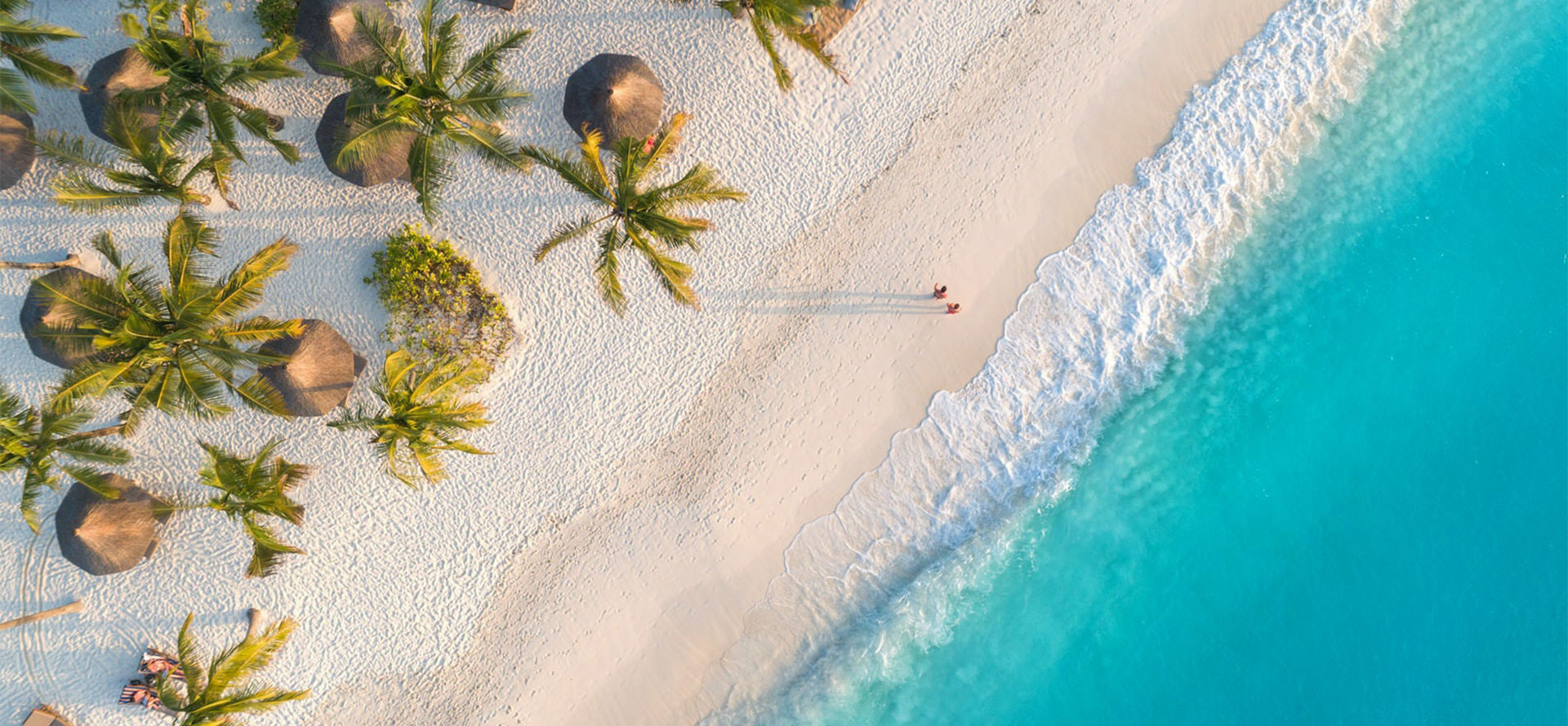 Top view of Zanzibar.