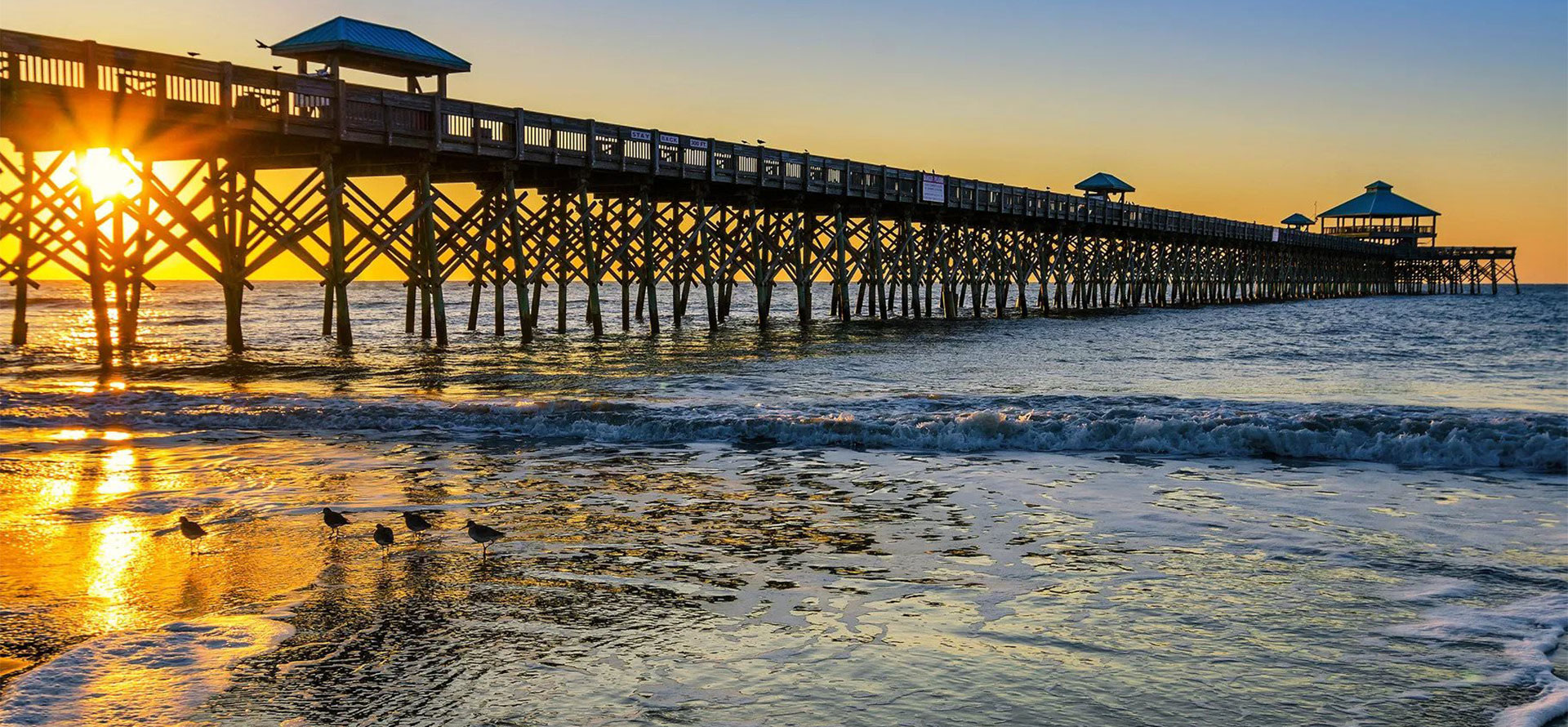 Sunset in Charleston SC.