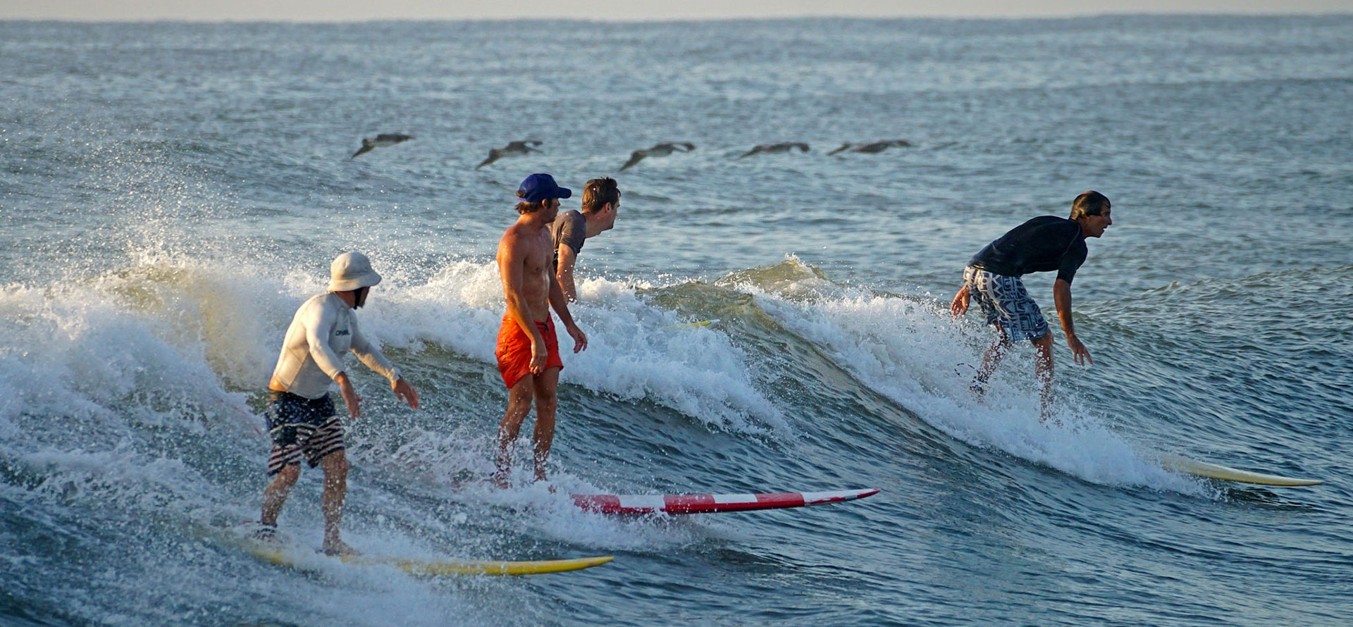 Beach surfing in Corpus Christi.