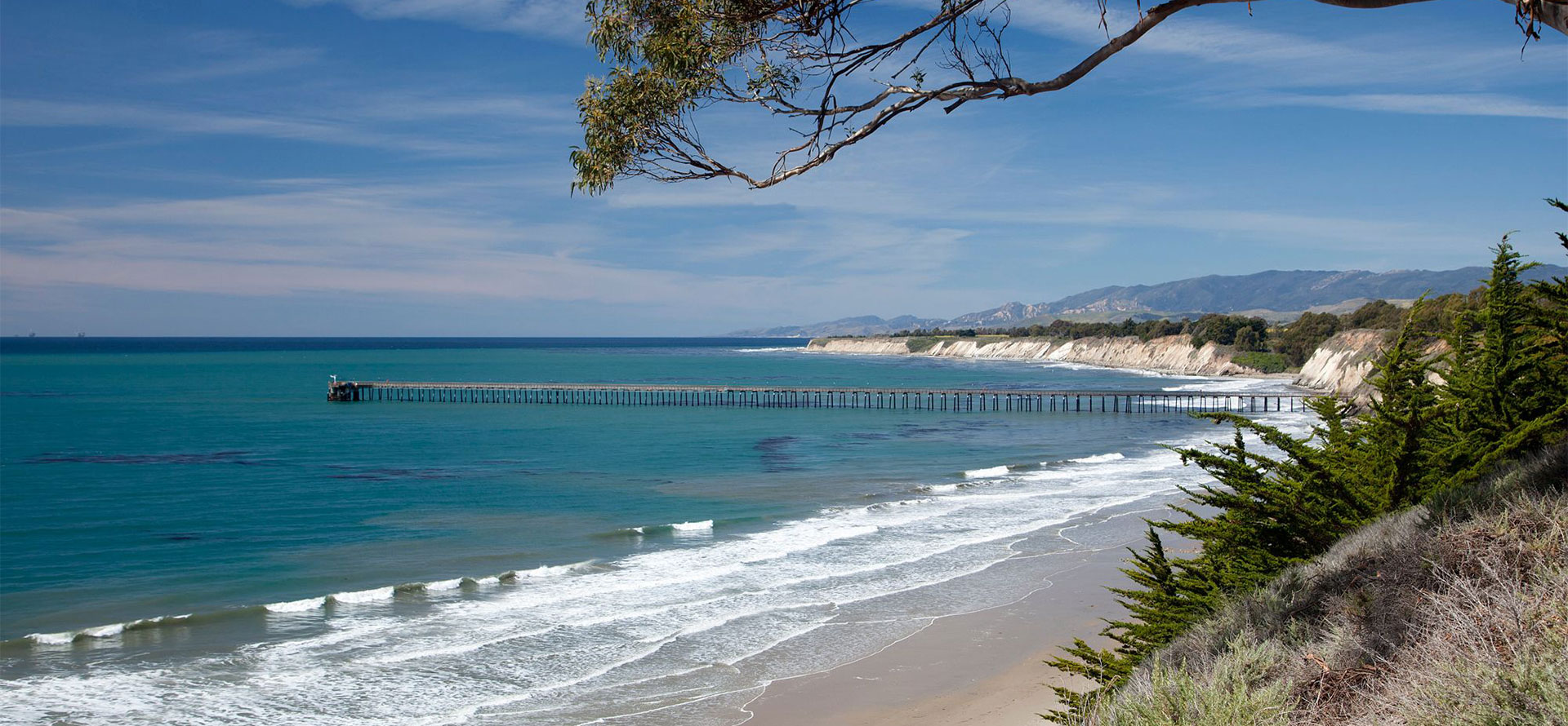 Coast in Santa Barbara.