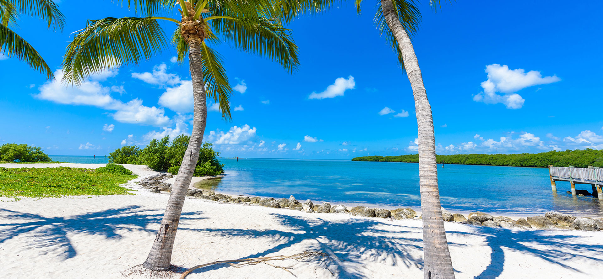 Bay in the Keys.