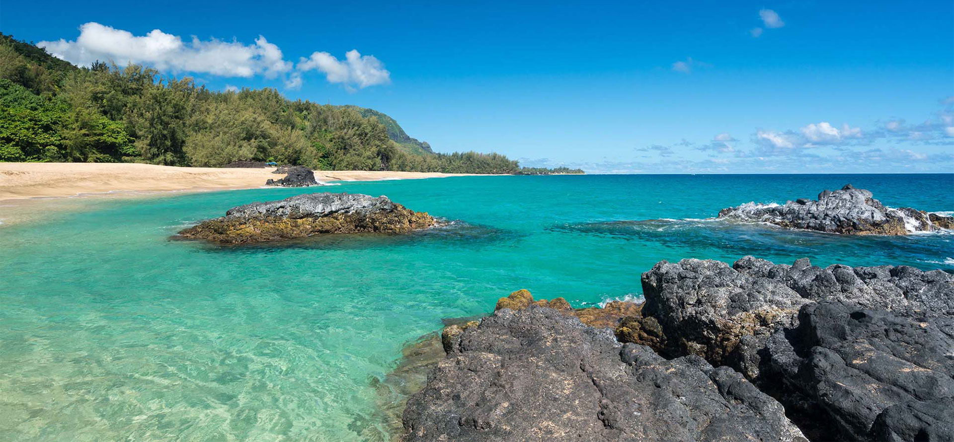 Beach in Kauai.