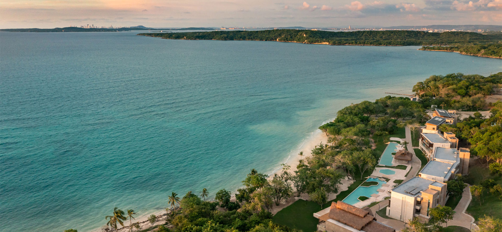 Top view of Colombia All-Inclusive Resort.