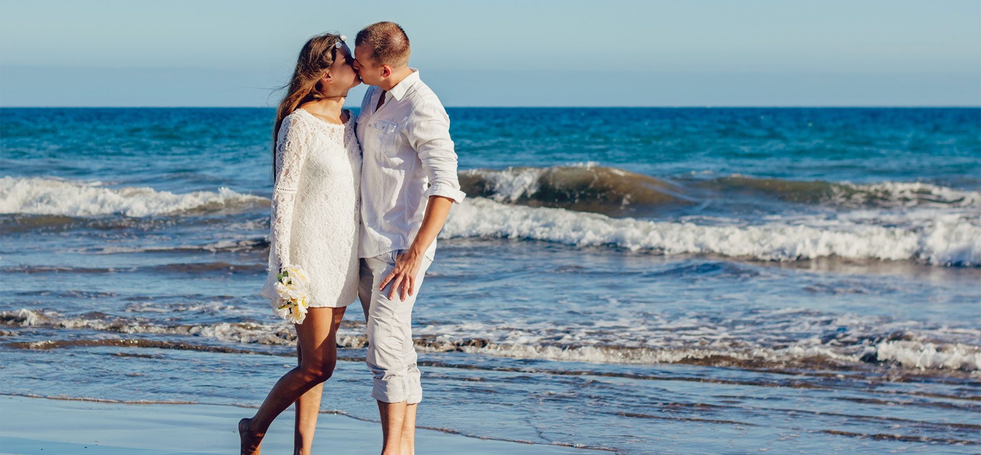 Couple's honeymoon in Italy.