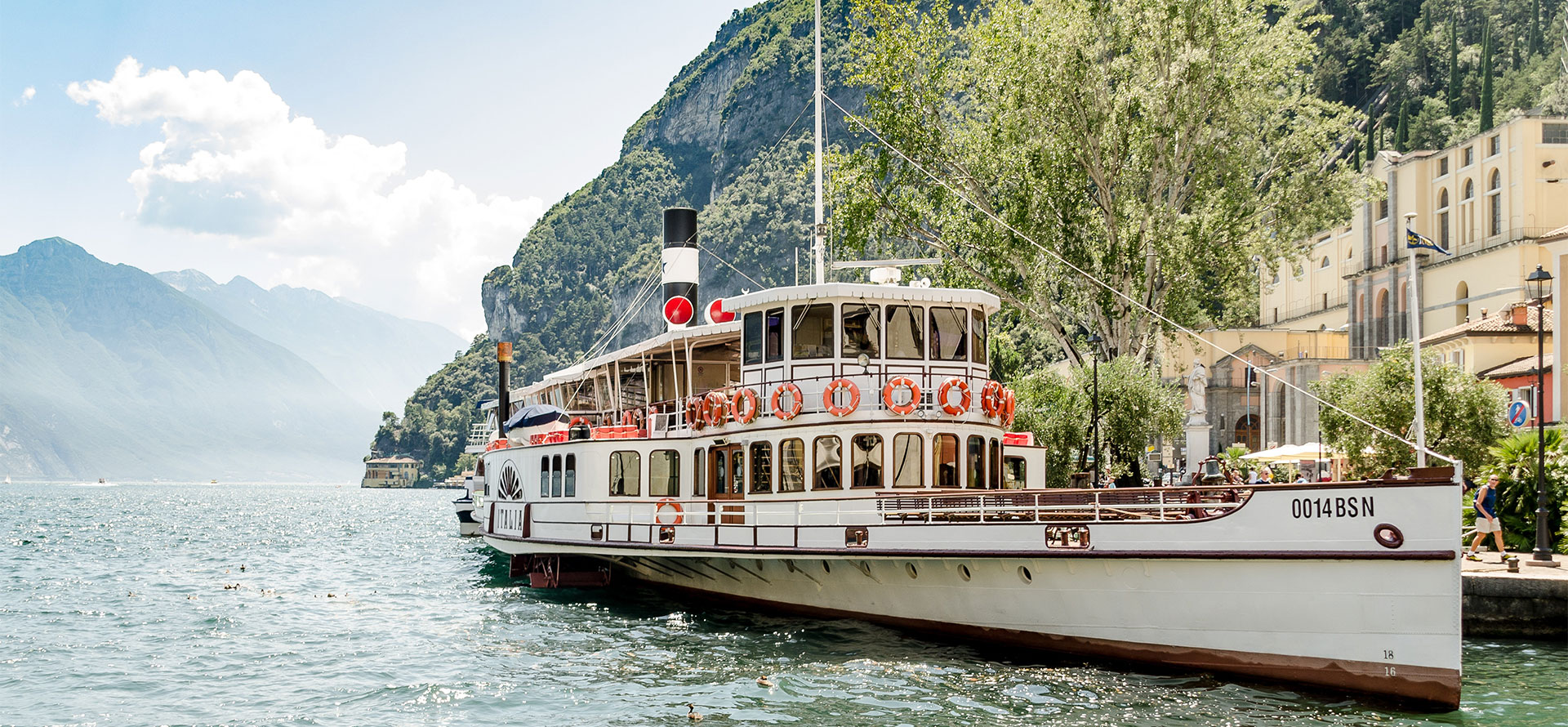 Cruise ship in italy.