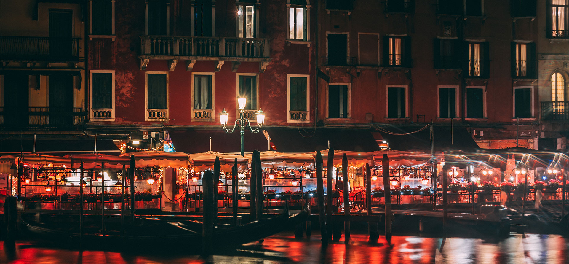 Italy at night.