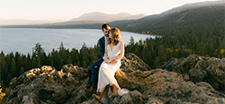 Honeymoon in Lake Tahoe.