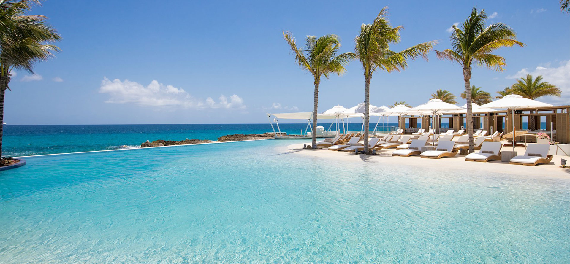 Beach in St. Martin All-Inclusive Resort.