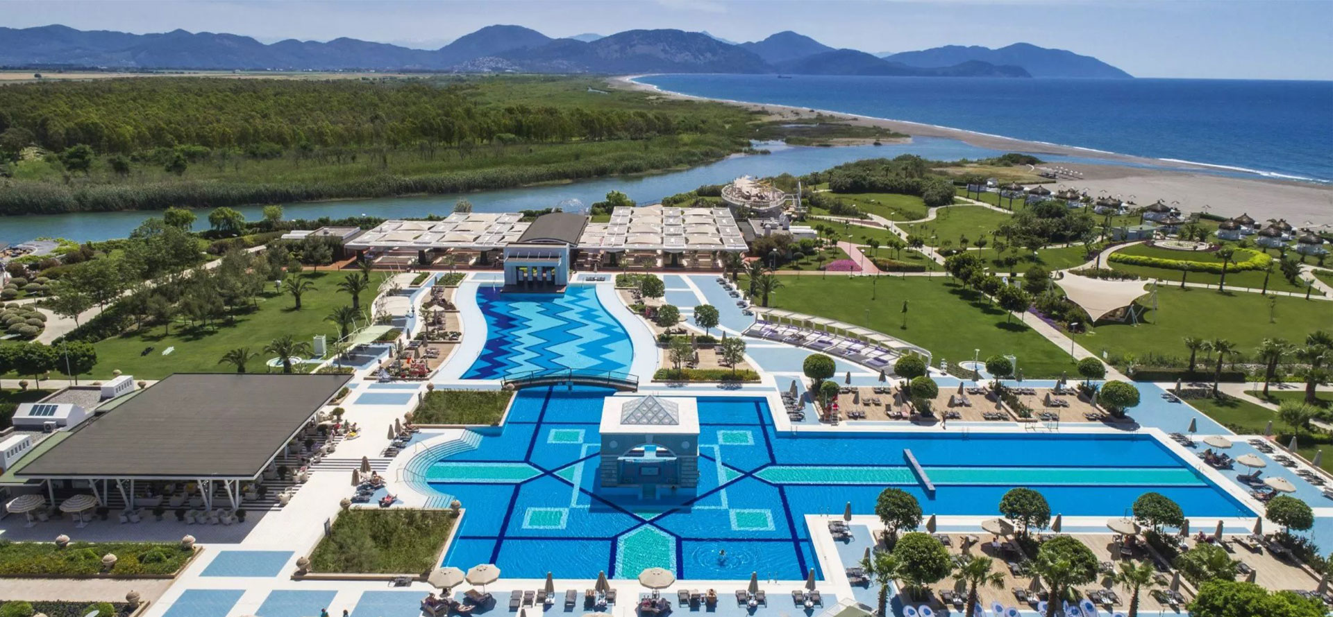 Resort in Turkey at the Coast.