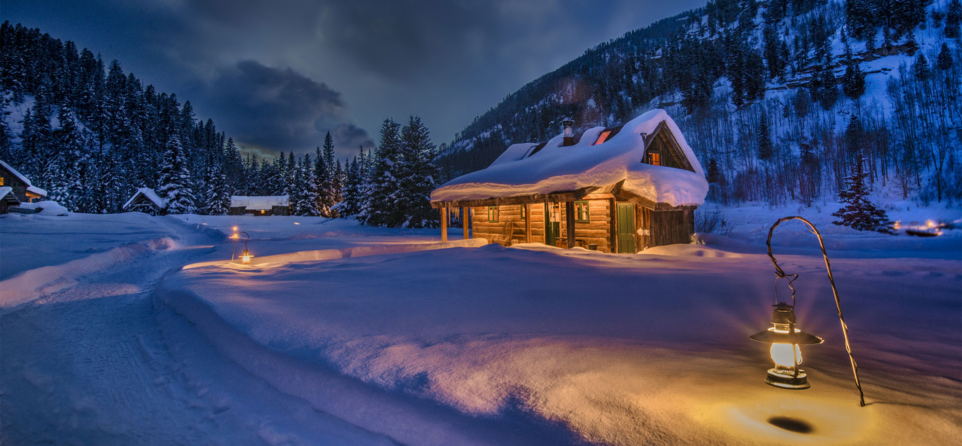 Winter honeymoon in Lake Tahoe.