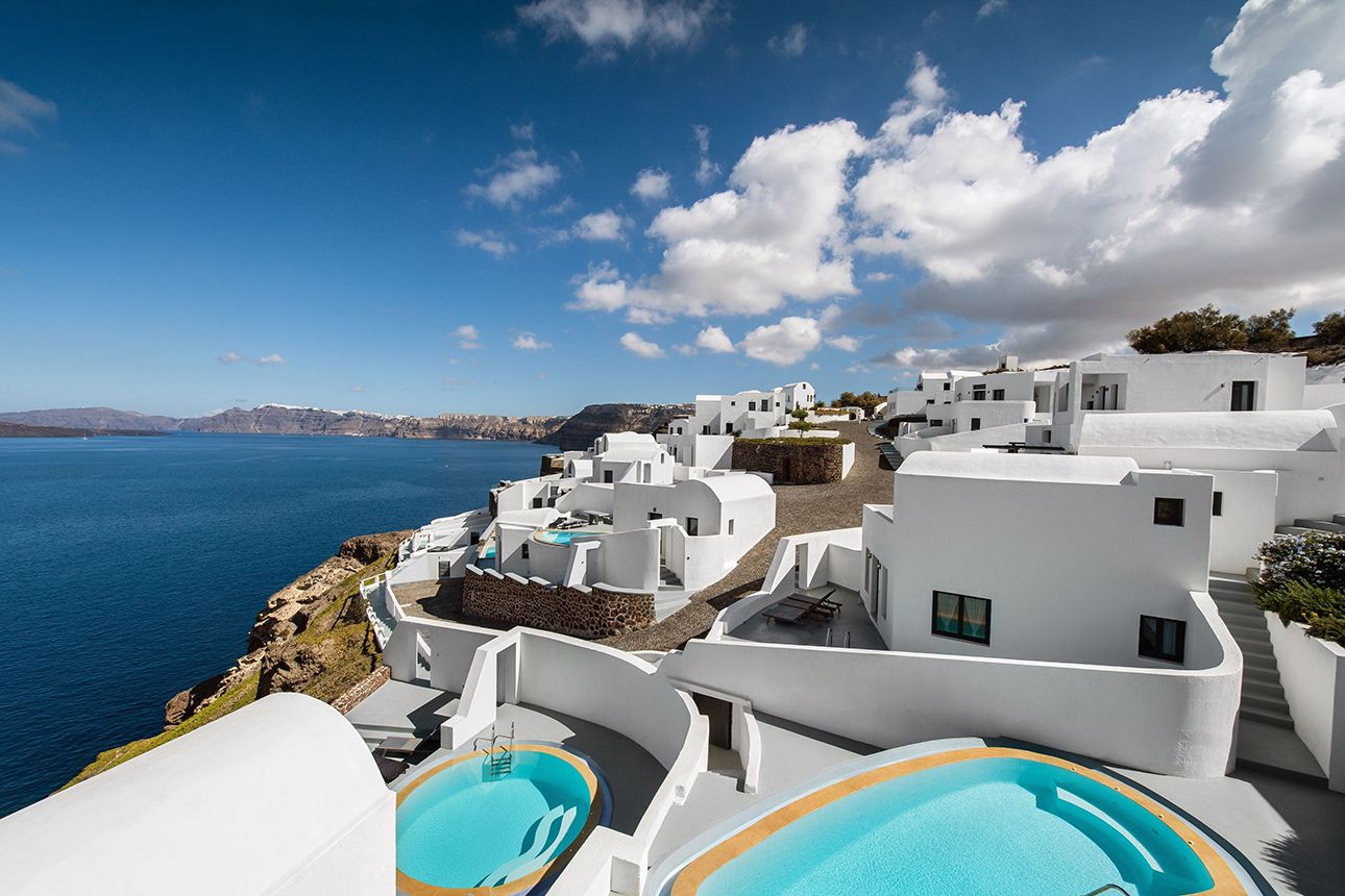 Ambassador Aegean Luxury Hotel and Suites resort.