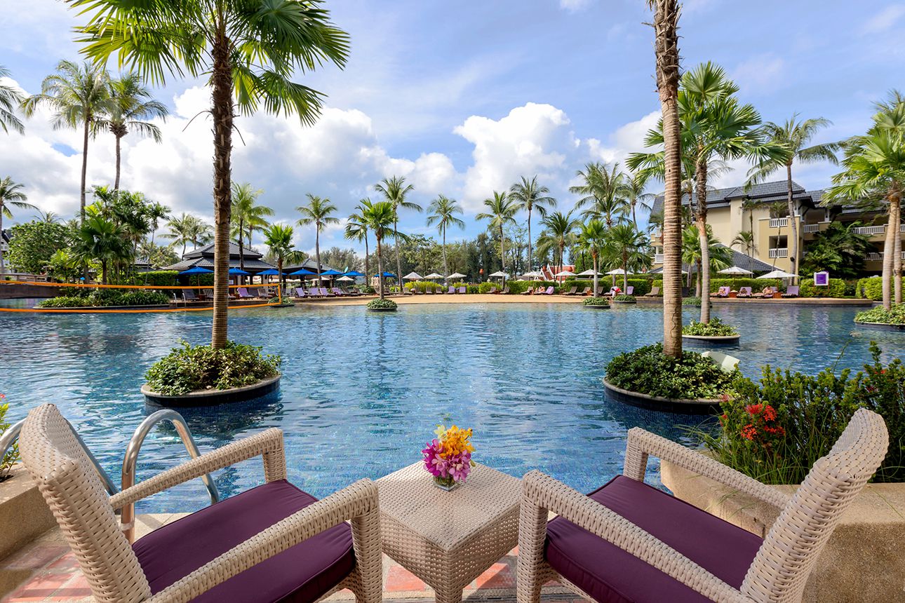 Angsana Laguna Phuket pool.