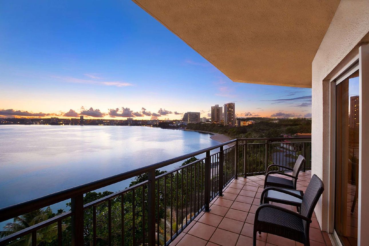 Hilton Guam Resort & Spa balcony.