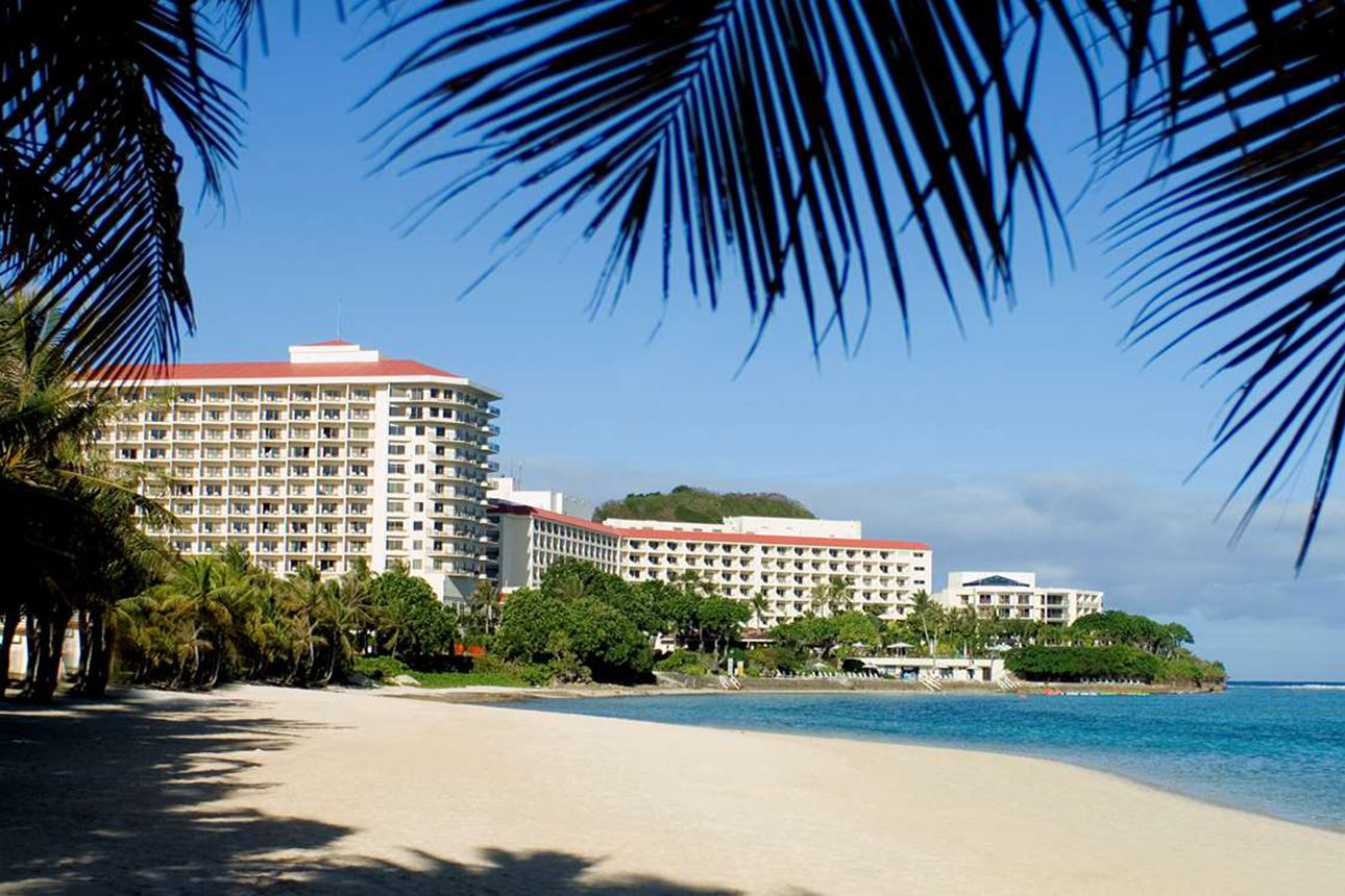 Hilton Guam Resort & Spa beach.