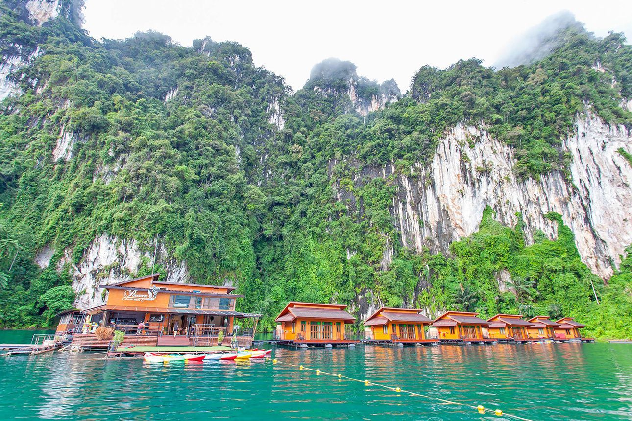 Panvaree Resort bungalows.