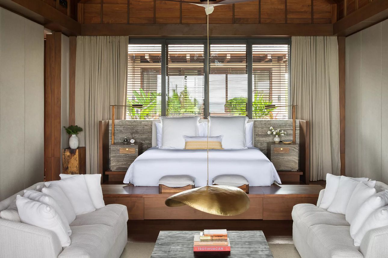 Beachfront Villas - bedroom..