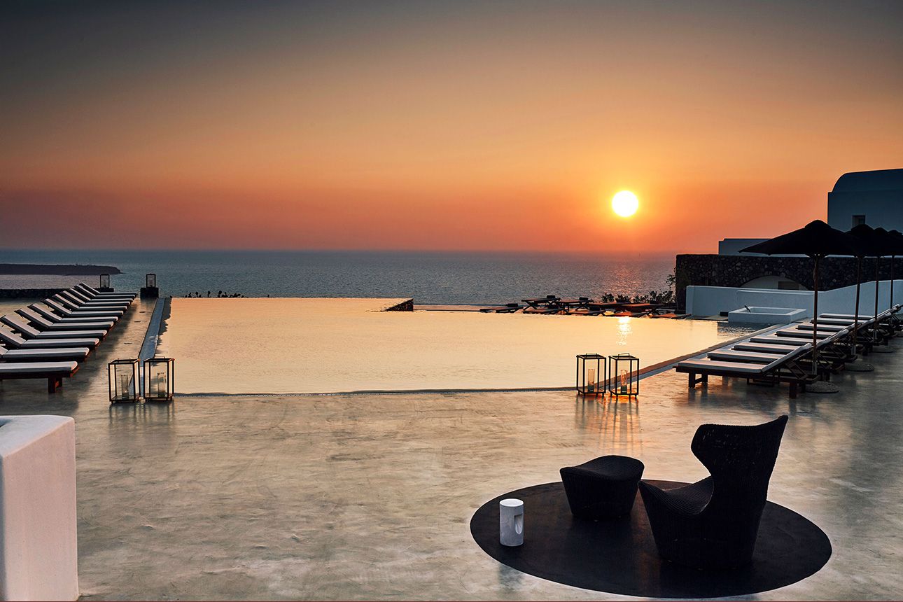 Santo Maris Oia Luxury Suites & Spa sea.
