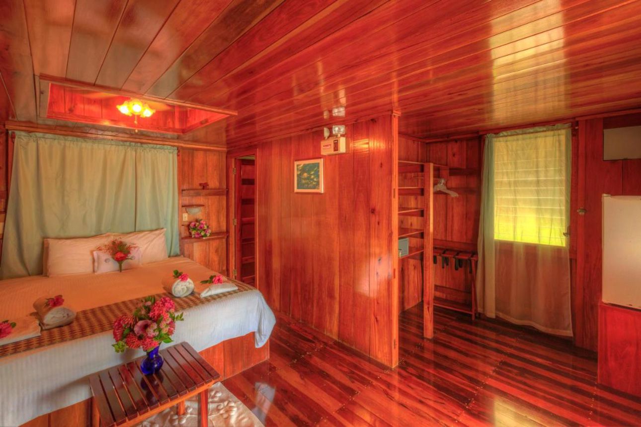 Overwater Cabanas - bedroom.