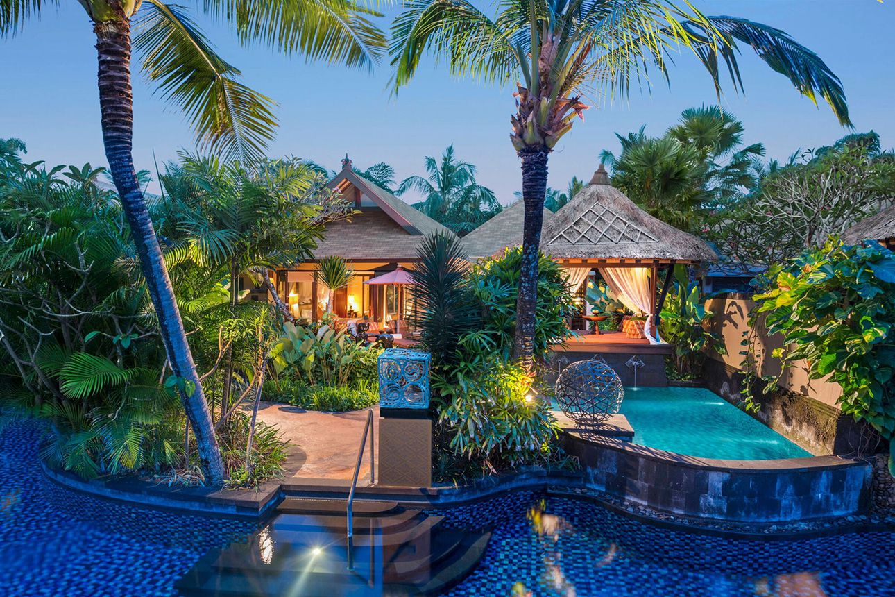 The St. Regis Bali Resort pool.