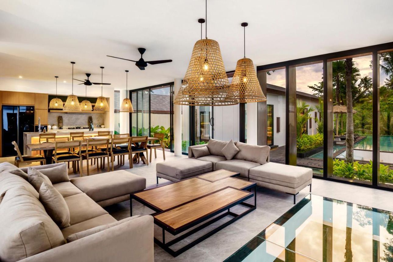 Lagoon Villa - living room.