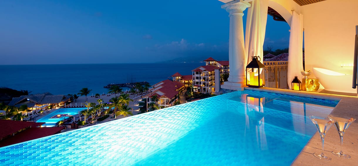 Grenada All-Inclusive Resorts pool.