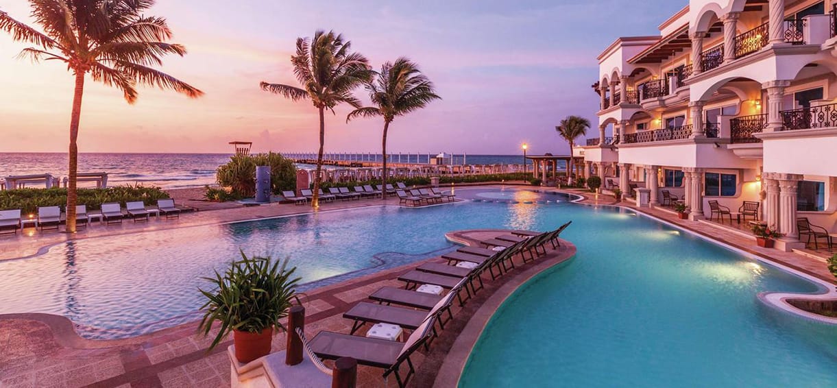 Playa Del Carmen All-Inclusive Resorts view.