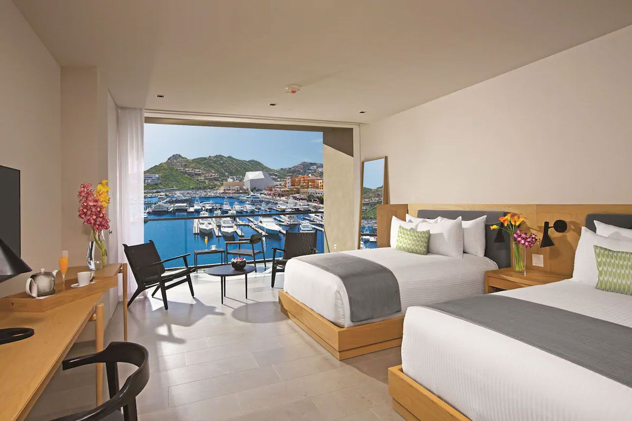 Allure Suite Double Marina View - bedroom..