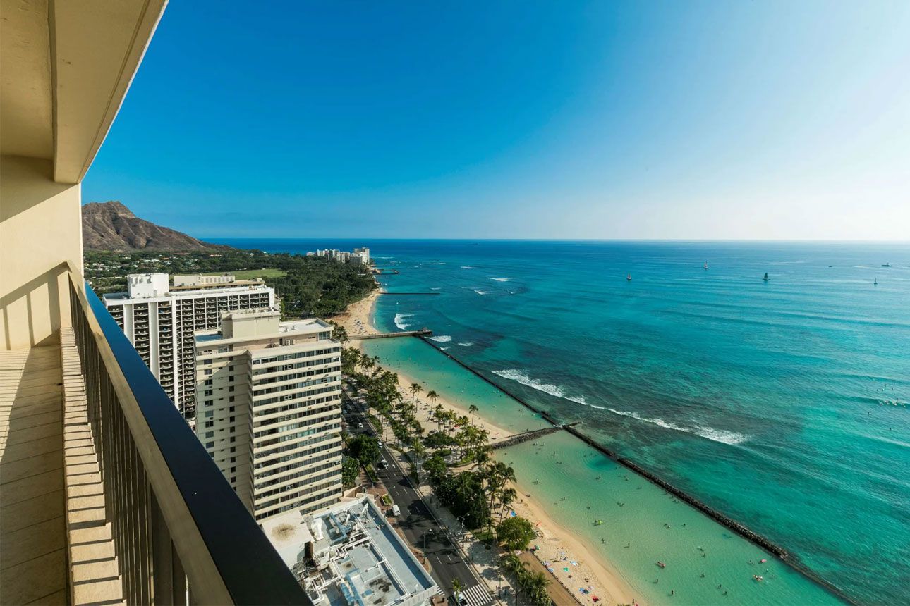Aston Waikiki Beach Tower hotel.