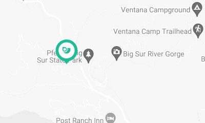 Big Sur Lodge in map.