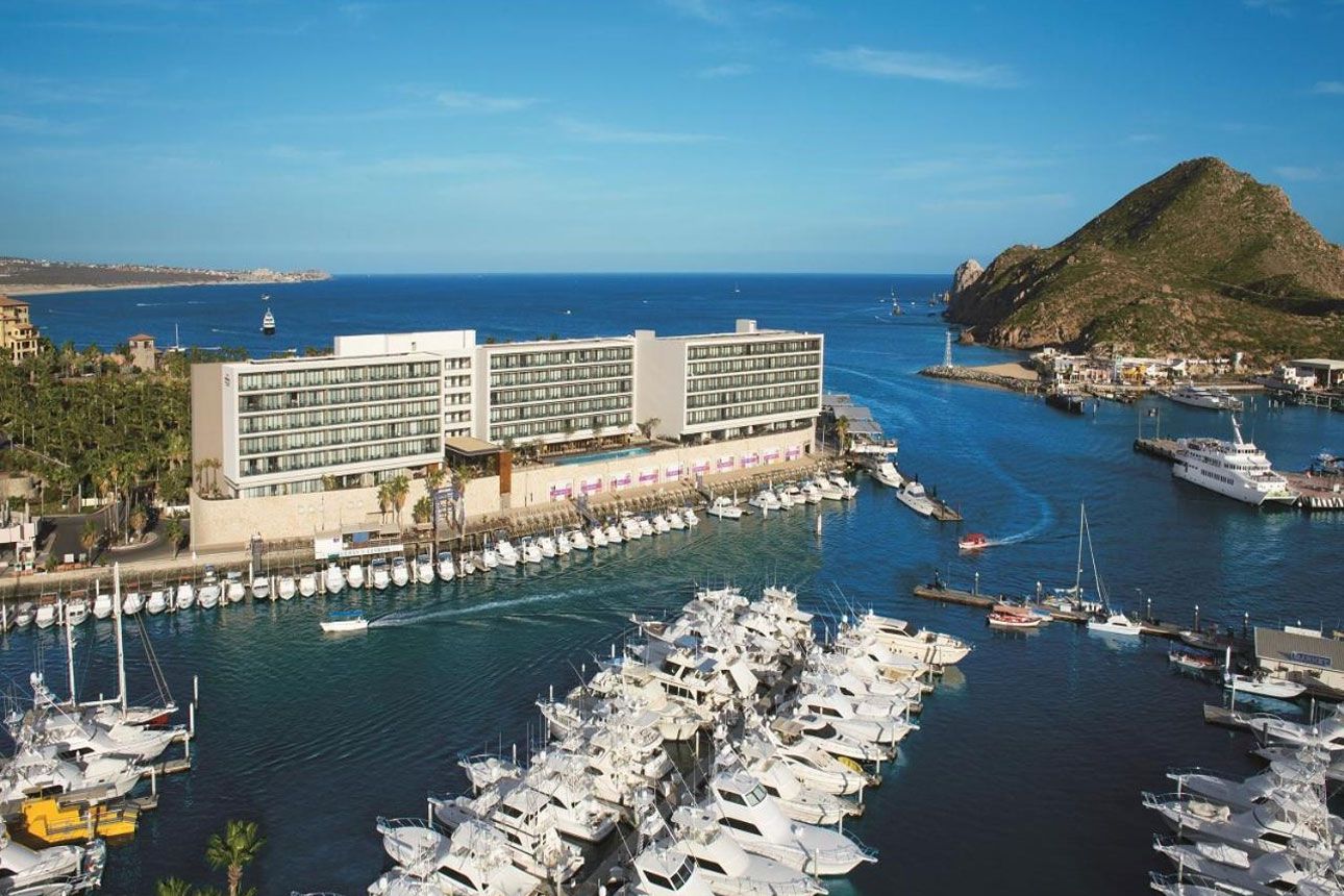 Breathless Cabo San Lucas - All Inclusive - Adults only view from above.