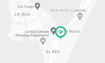 Canopy By Hilton Cancun La Isla in the map.