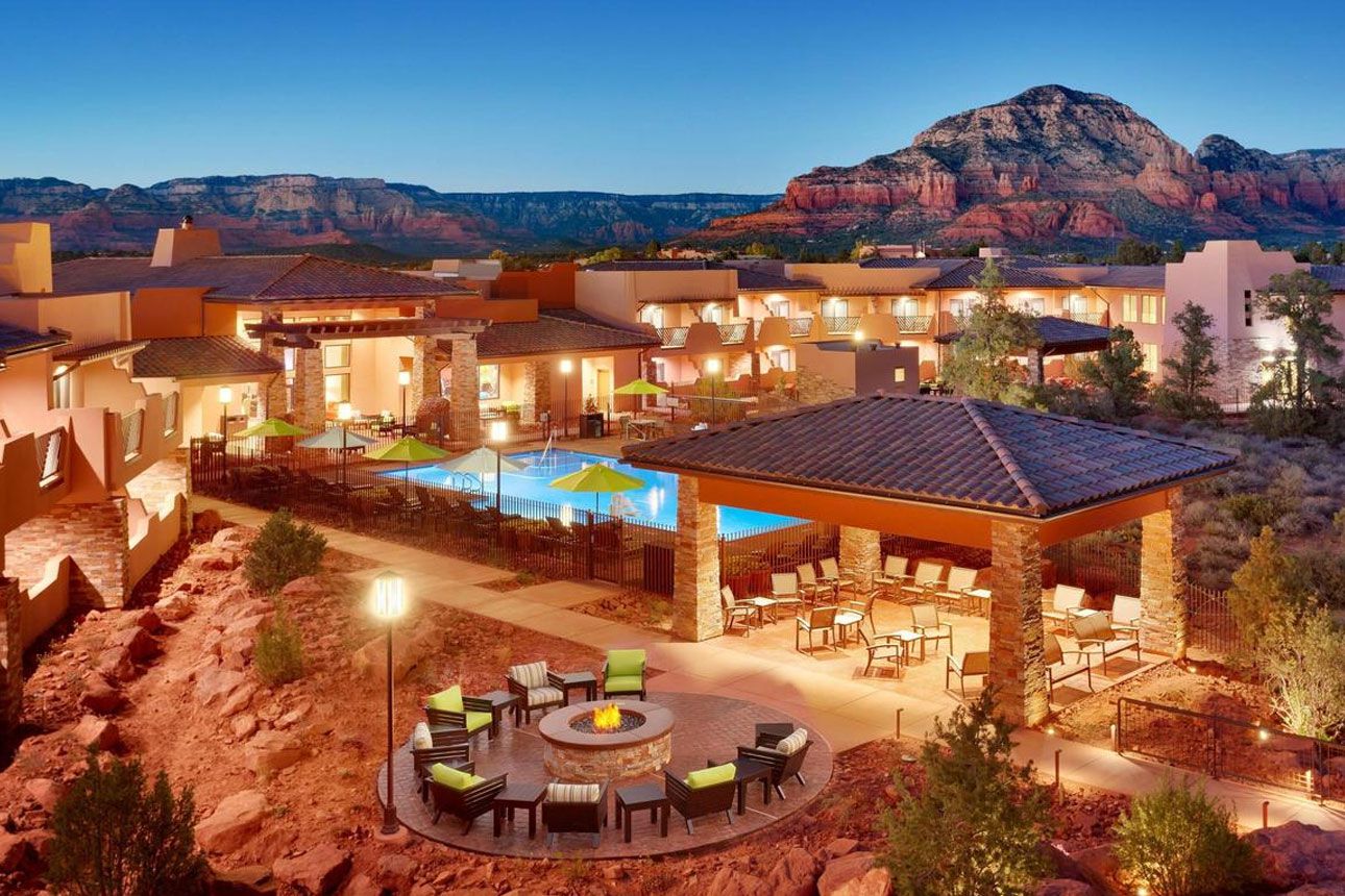 Courtyard Sedona resort.