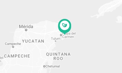 Garza Blanca Cancun in map.