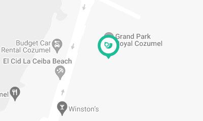Grand Park Royal Cozumel Resort in map