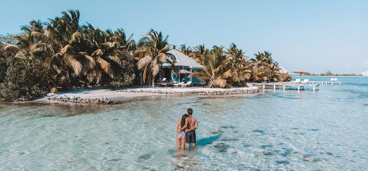 Honeymoon in Belize.