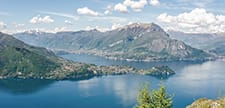 Lake Como honeymoon.