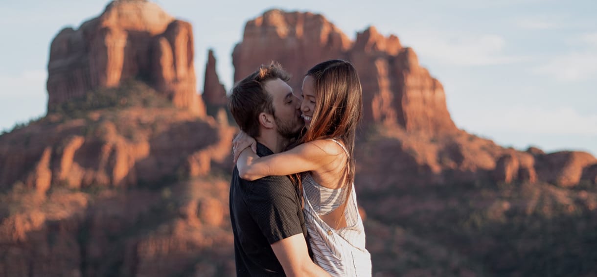 Honeymoon in Sedona.