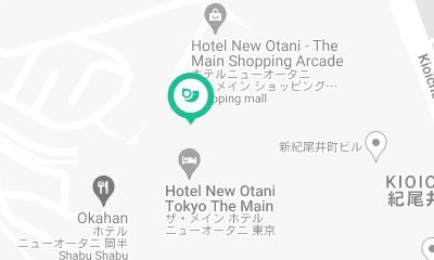 Hotel New Otani Tokyo Executive House Zen on the map.