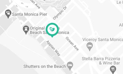 Loews Santa Monica Beach Hotel in map.