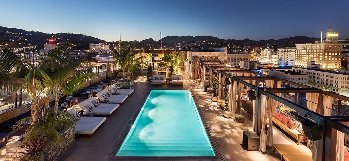 Los Angeles All-Inclusive Resorts pool.