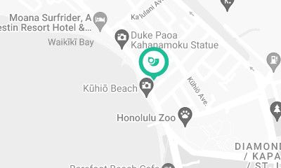 Alohilani Resort Waikiki Beach in map