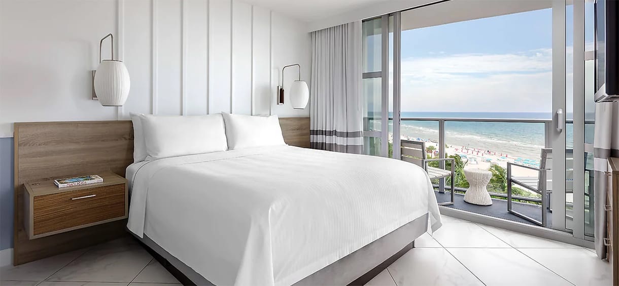 Romantic Hotels in Miami view.