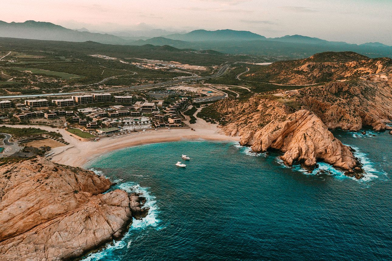 Montage Los Cabos view from above.