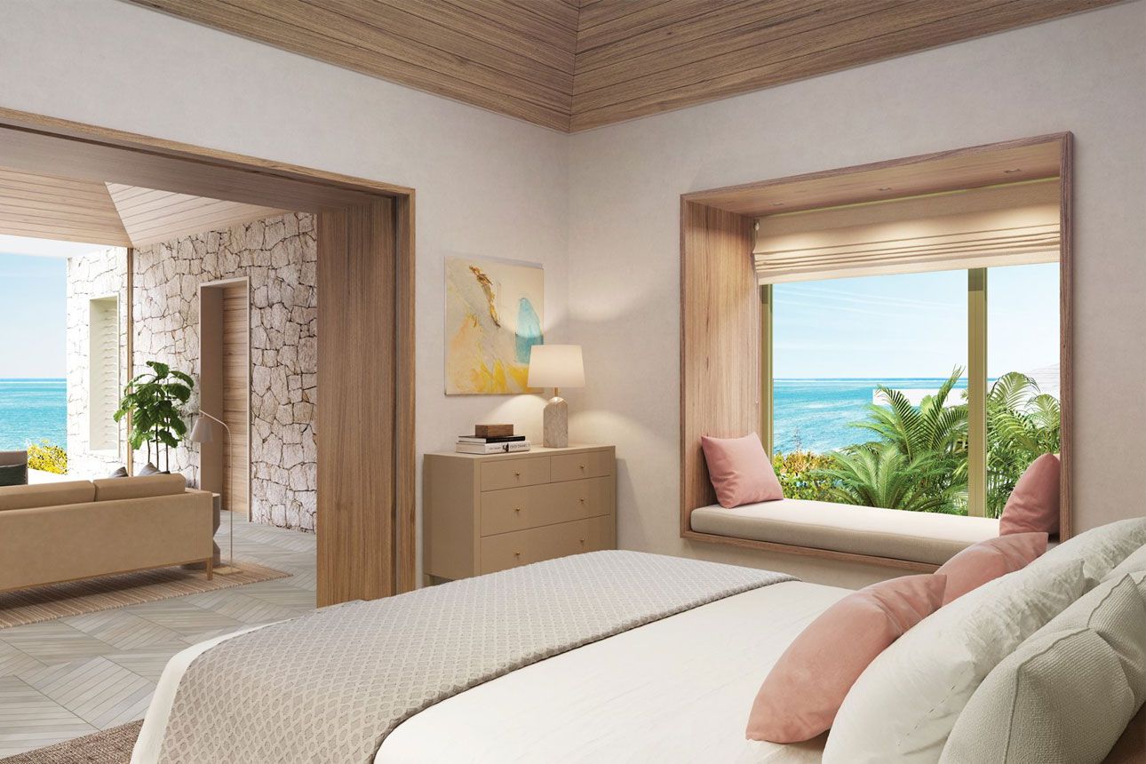 Oceanfront Two Bedroom-bedroom..