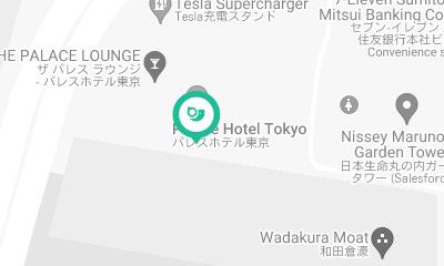 Palace Hotel Tokyo on the map.
