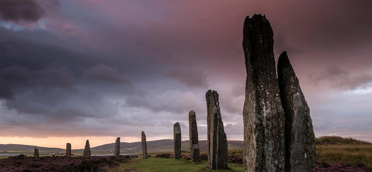 Honeymoon in Scotland nature.